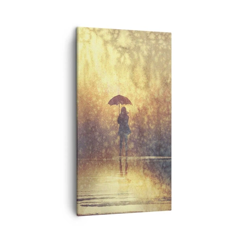 Quadro su tela - Stampe su Tela - Sento che qualcuno mi guarda - 45x80 cm