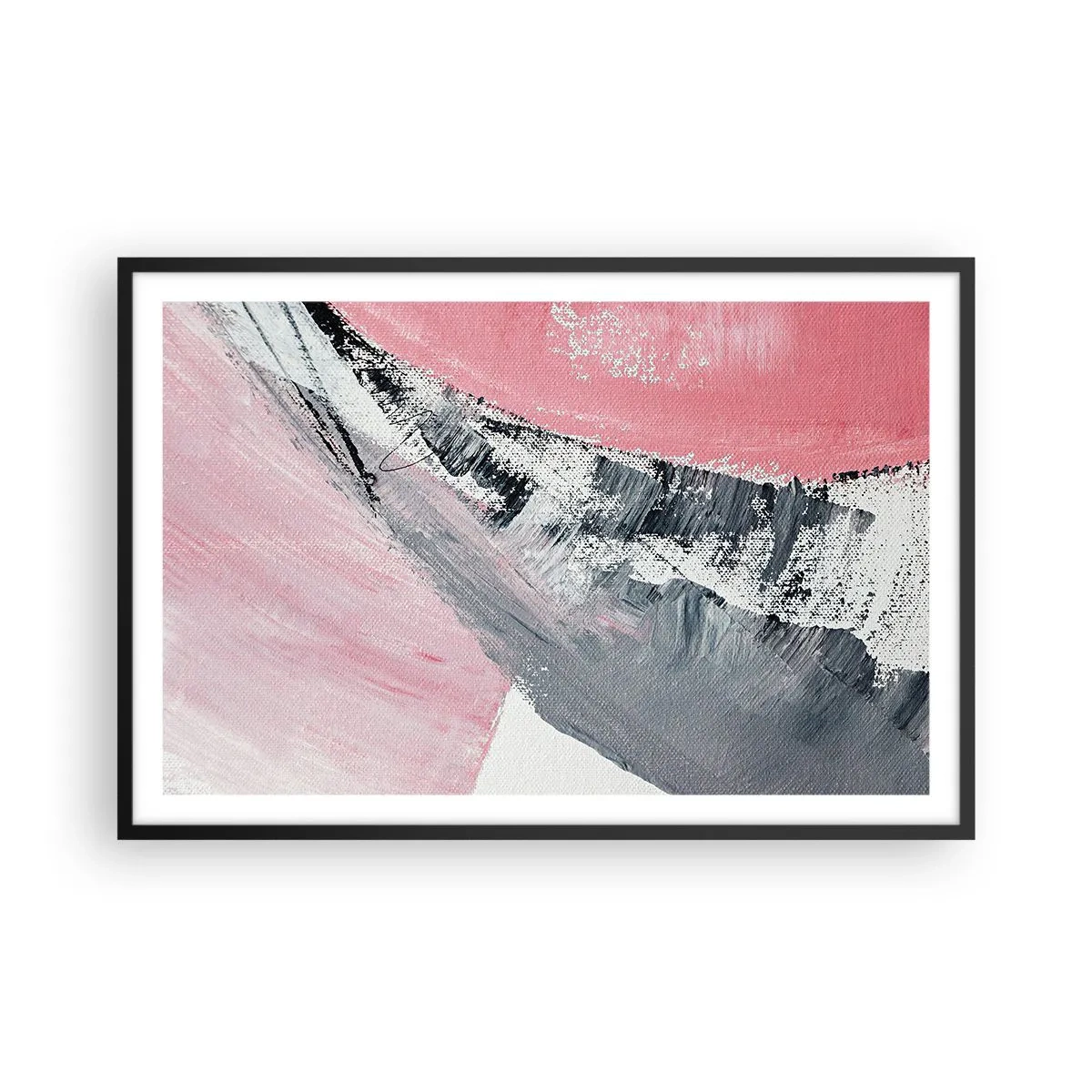 Poster in cornice nera - Composizione abbinata - 91x61 cm