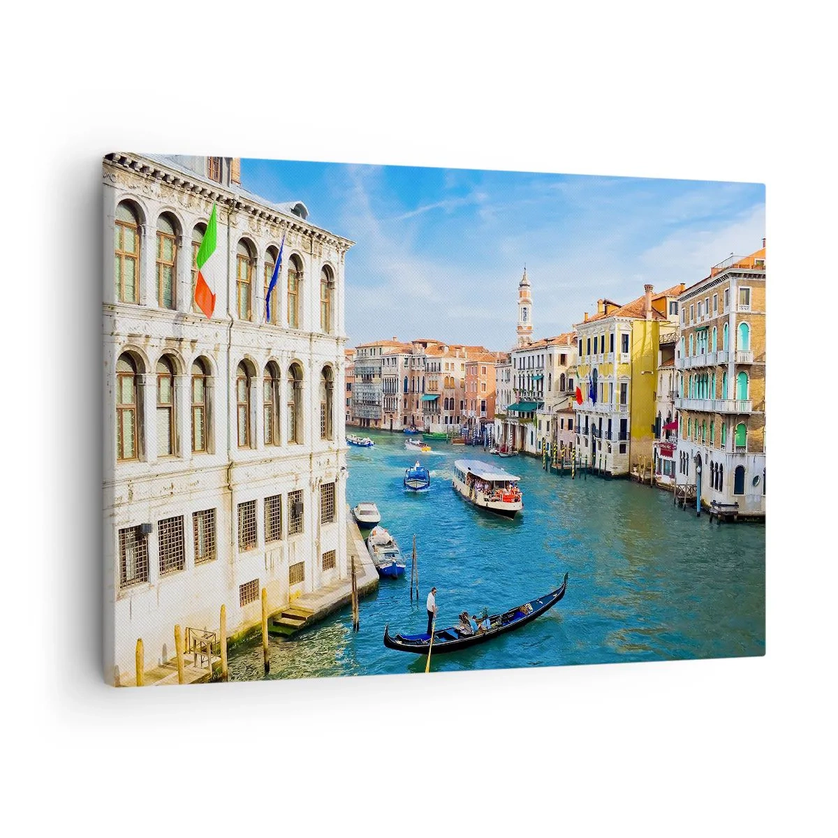 Quadro su tela - Stampe su Tela - Una circolazione stradale unica al mondo - 70x50 cm