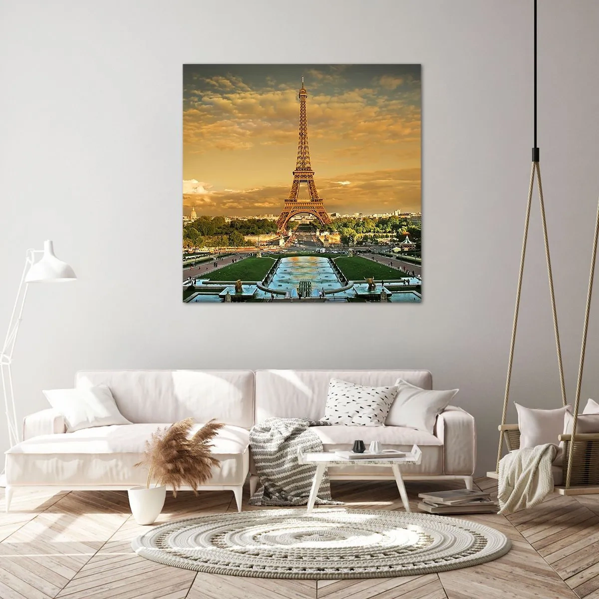 Quadro su tela - Stampe su Tela - La regina di Parigi - 60x60 cm