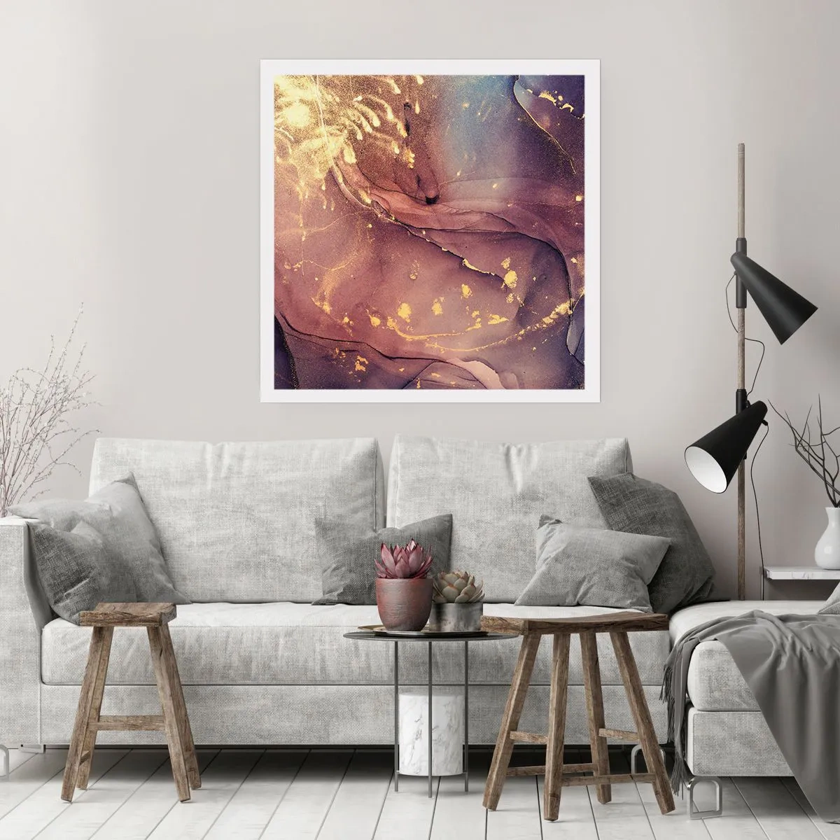 Poster - Materia e spirito - 40x40 cm