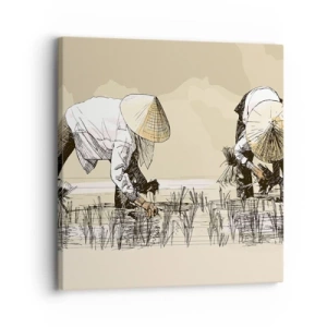 Quadro su tela - Stampe su Tela - Buon raccolto - 30x30 cm