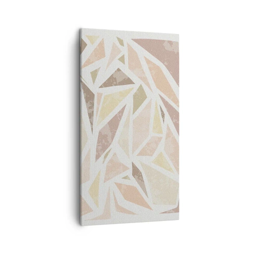 Quadro su tela - Stampe su Tela - Composizione da vetrata - 45x80 cm