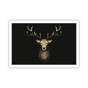 Poster - Cervo cubista - 91x61 cm