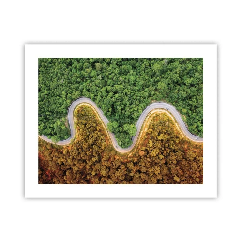 Poster - Confine e separazione - 50x40 cm