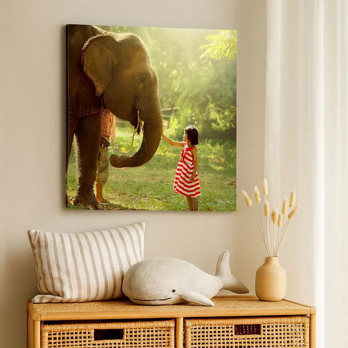 Quadro su tela - Stampe su Tela - La forza dell'amicizia - 30x30 cm