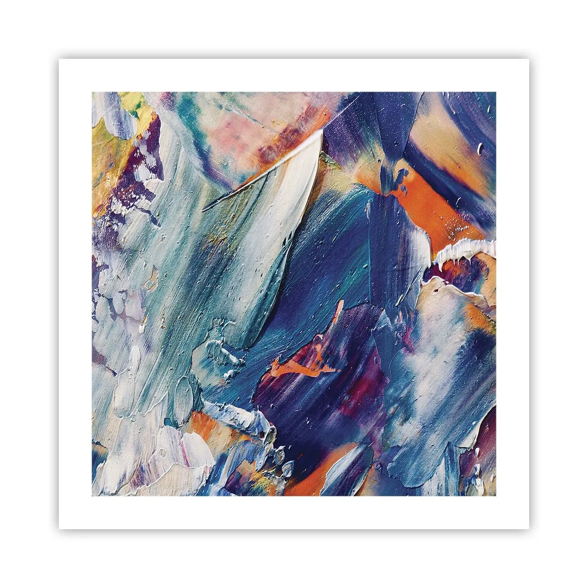Poster - La confusione del colore - 50x50 cm