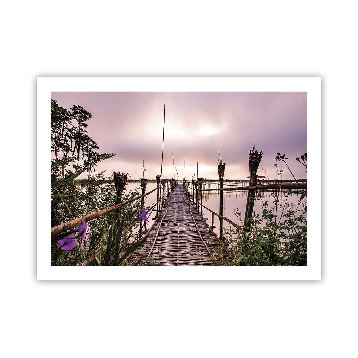 Poster - Pace e silenzio dell'Asia - 70x50 cm