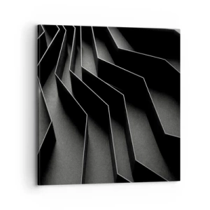 Quadro su tela - Stampe su Tela - Ordine tridimensionale - 70x70 cm