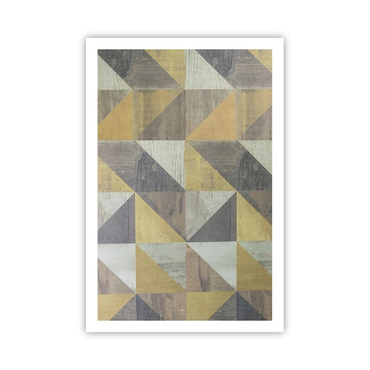 Poster - Secondo i triangoli - 61x91 cm