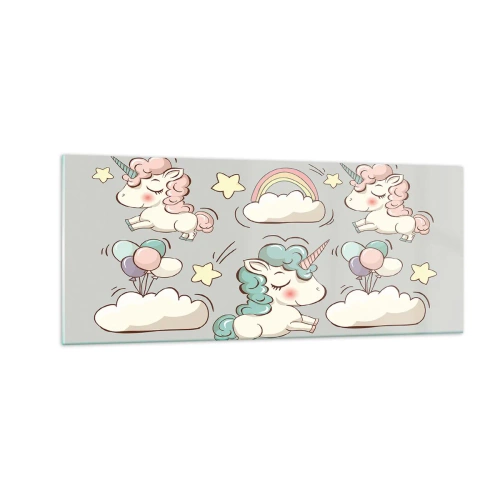 Quadro su vetro - Sicuramente esistono… - 100x40 cm