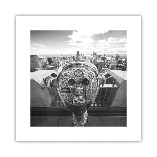 Poster - Il centro del mondo - 30x30 cm