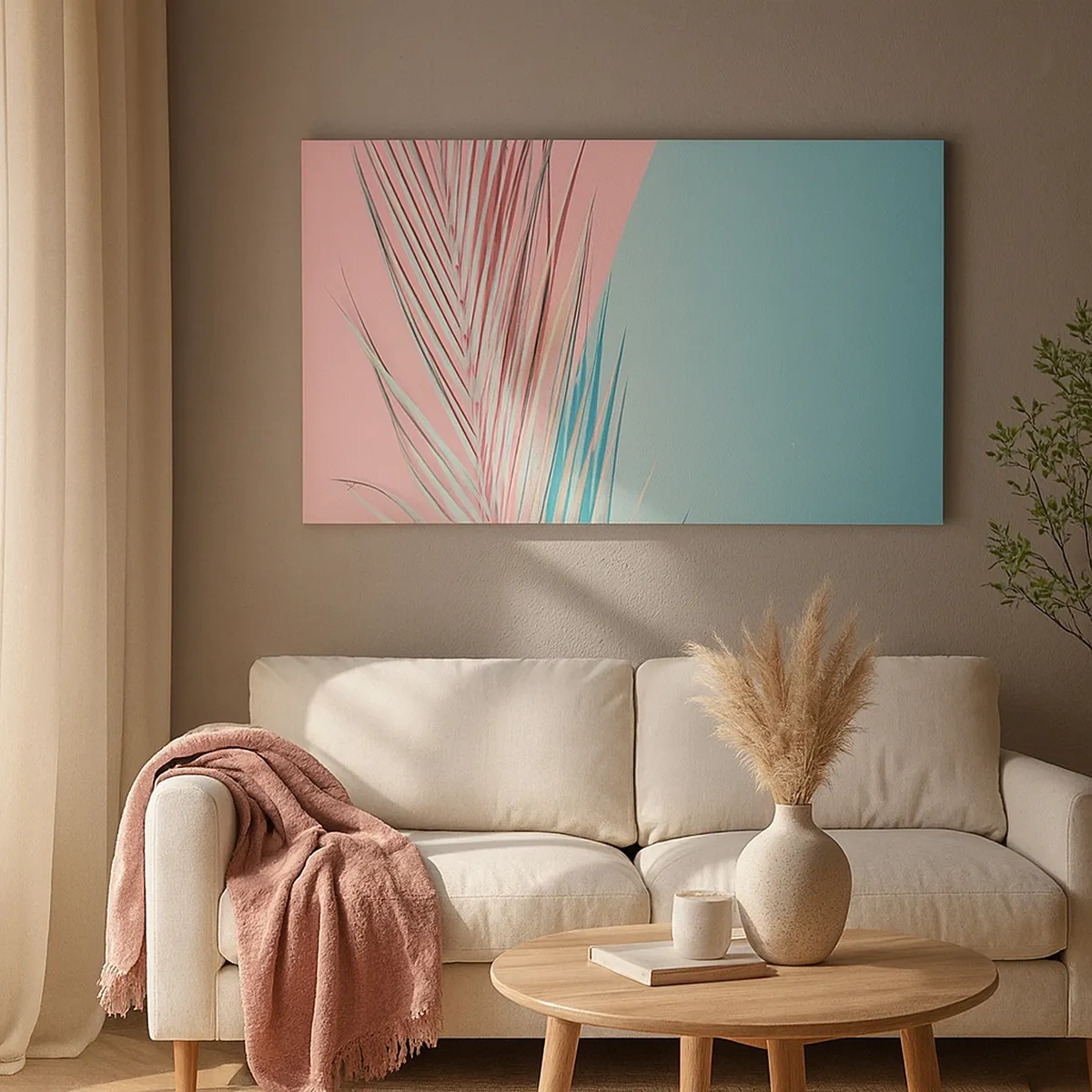 Quadro su tela - Stampe su Tela - Impressione tropicale - 30x30 cm