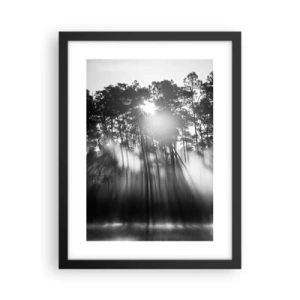 Poster in cornice nera - Sole irrefrenabile - 30x40 cm