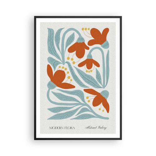 Poster in cornice nera - Verso la terra, verso il sole - 70x100 cm