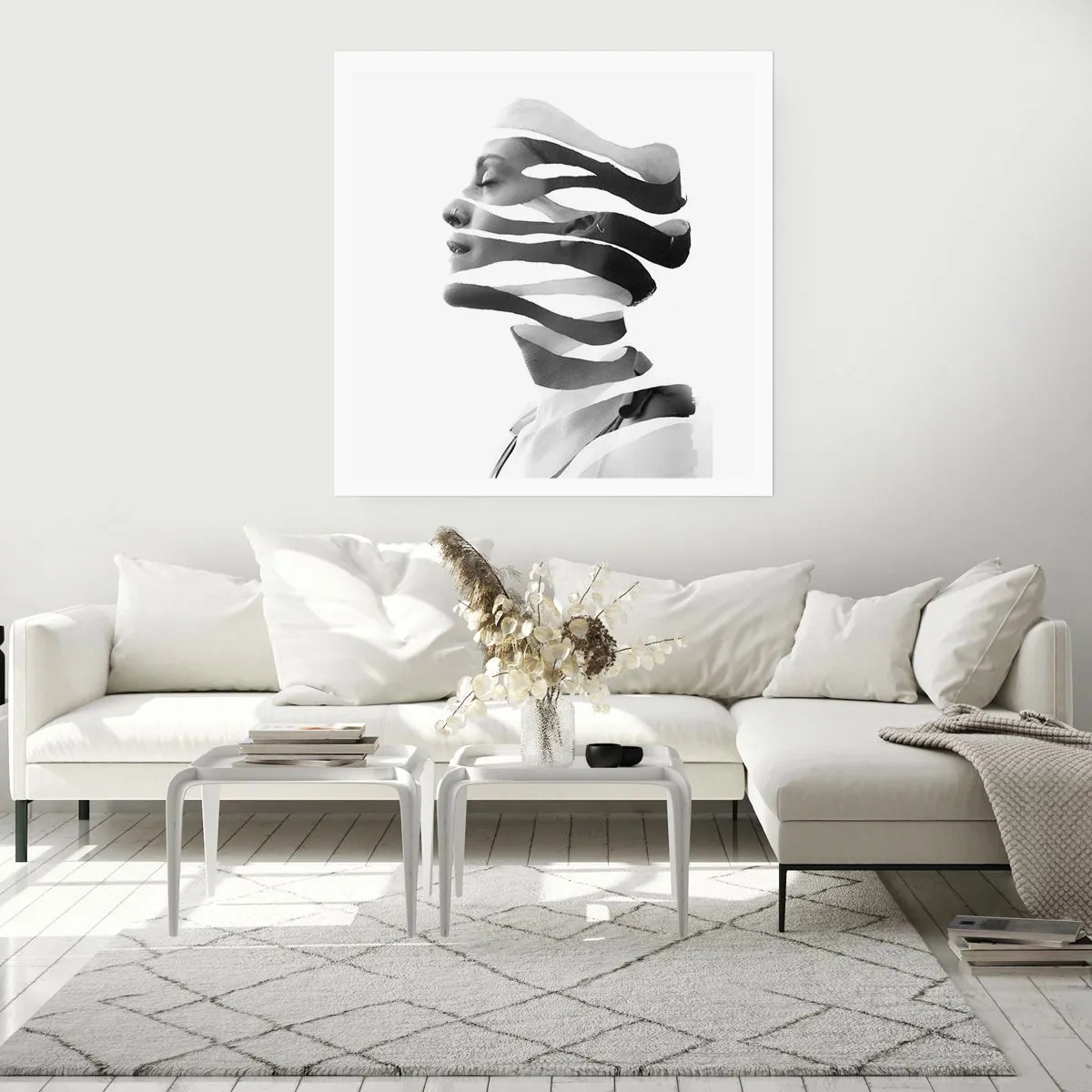 Poster - Ritratto surrealista - 30x30 cm