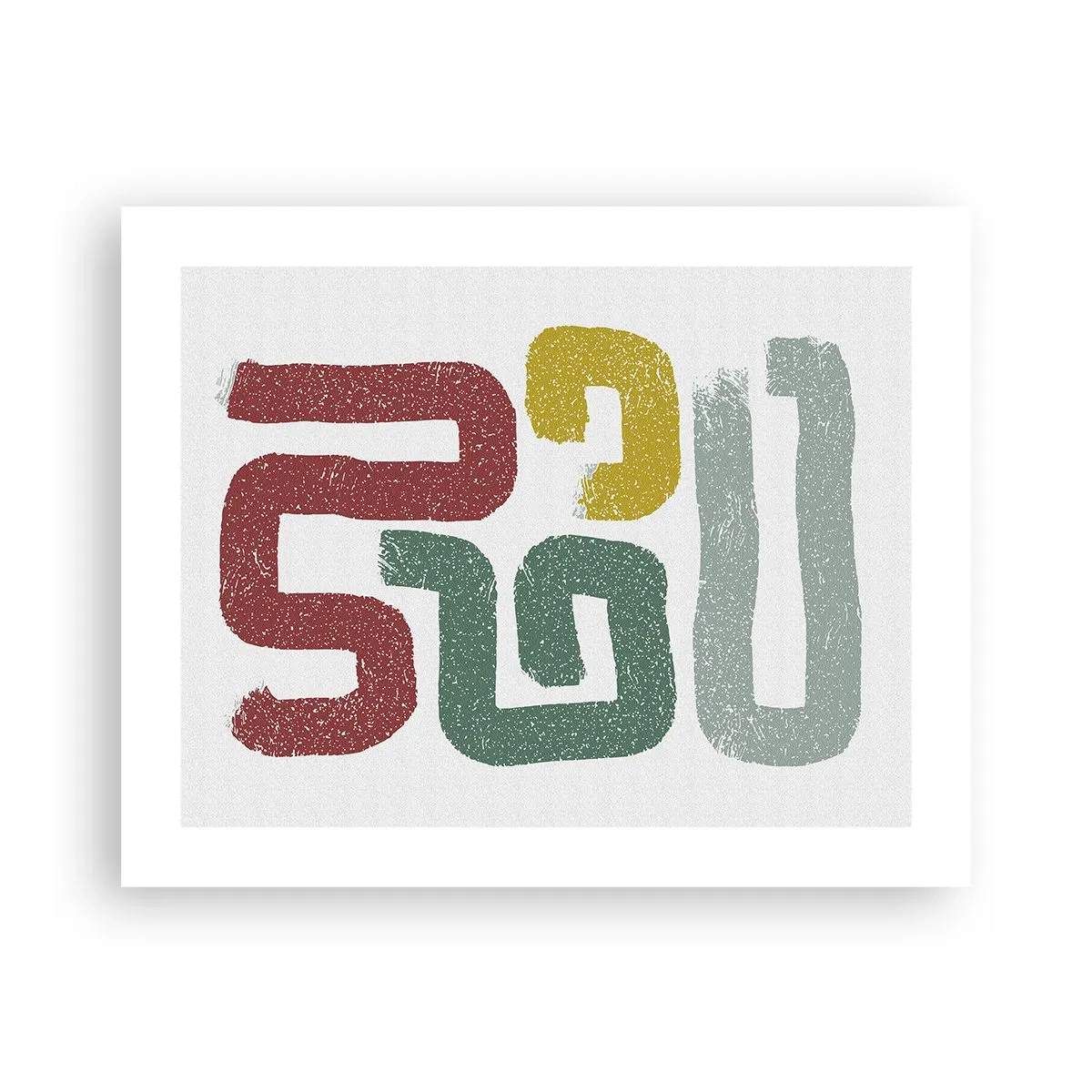 Poster - In una lingua sconosciuta - 50x40 cm