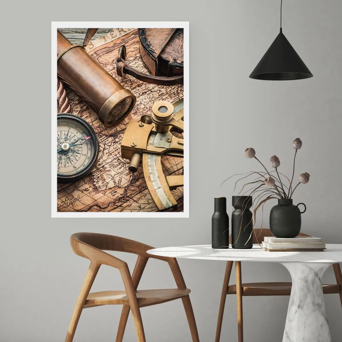 Poster - Traccia la rotta - 40x50 cm