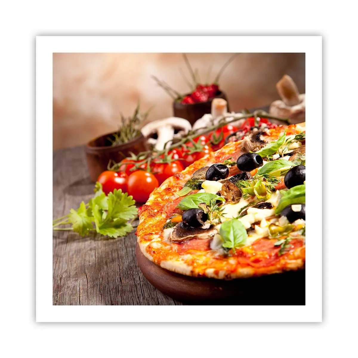 Poster - Con ingredienti tellurici - 60x60 cm