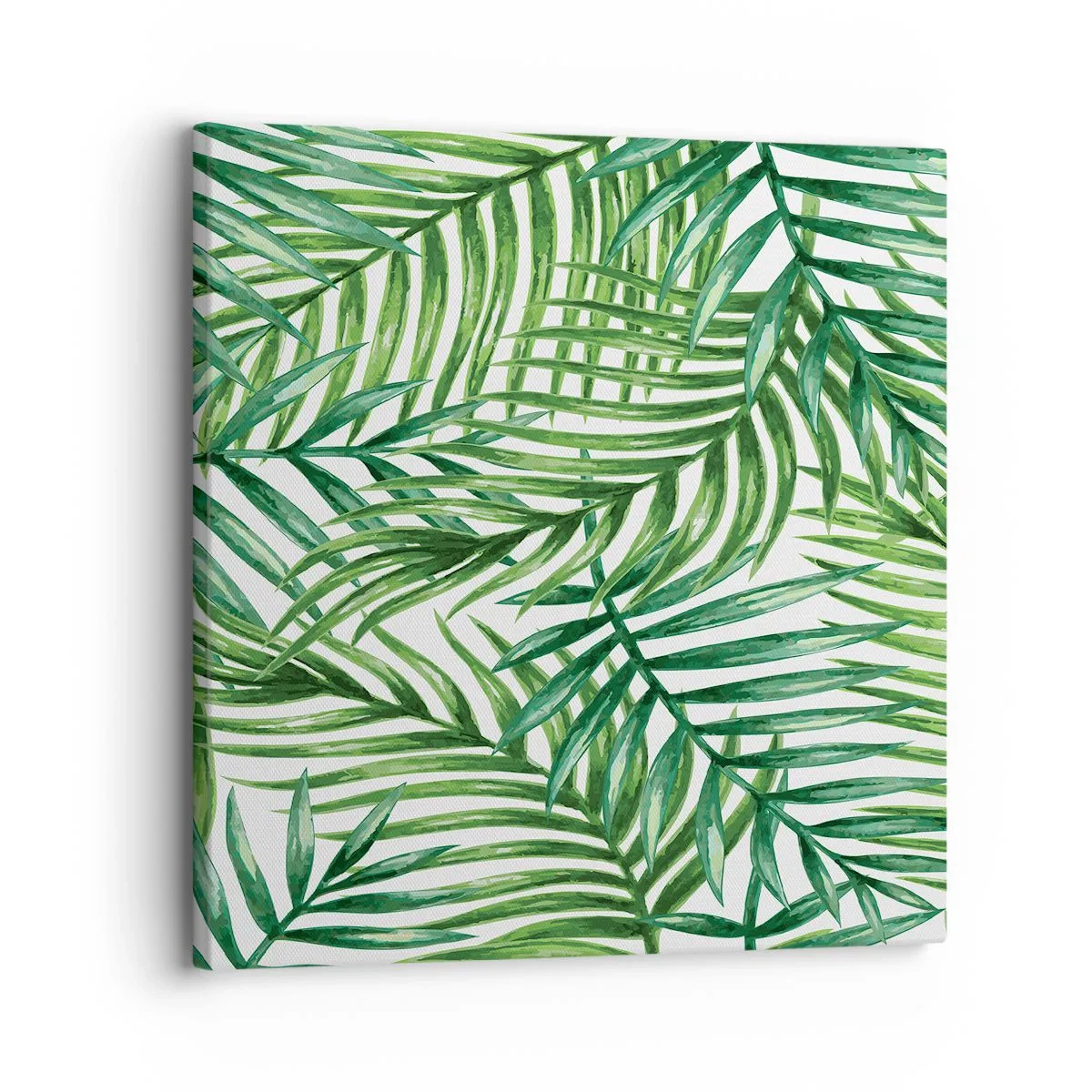 Quadro su tela - Stampe su Tela - Sotto un baldacchino verde - 30x30 cm