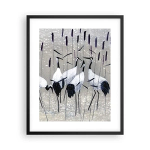 Poster in cornice nera - Tra i suoi - 40x50 cm