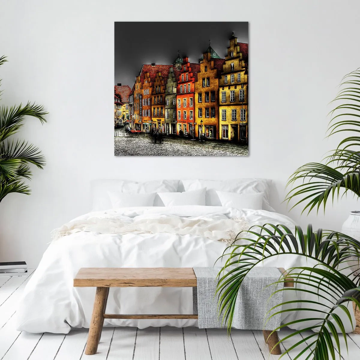 Quadro su tela - Stampe su Tela - Manca solo la carrozza magica - 70x70 cm