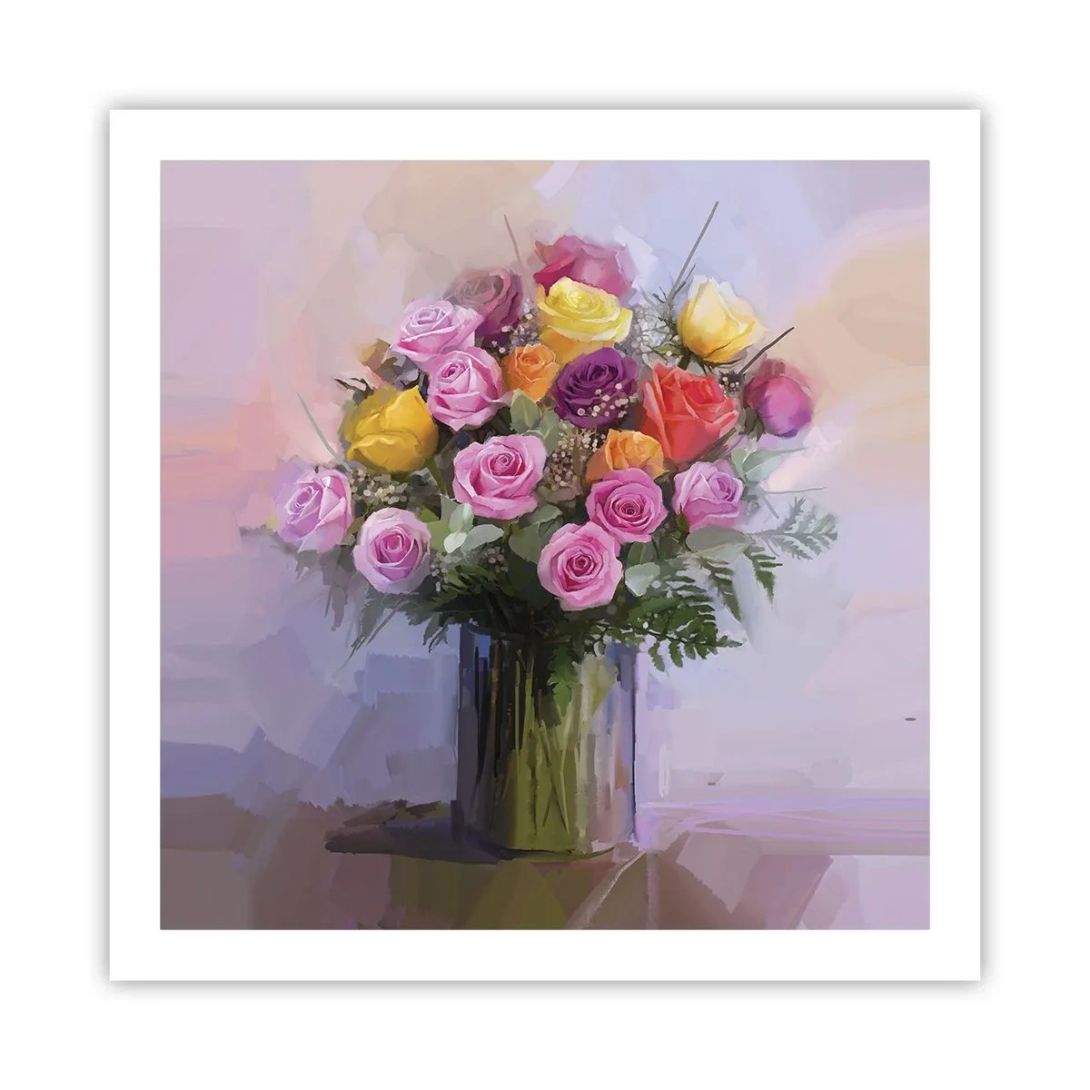 Poster - Bellezza immobile - 60x60 cm