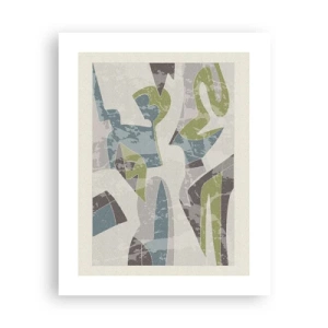 Poster - Composizione oltre il vetro - 40x50 cm