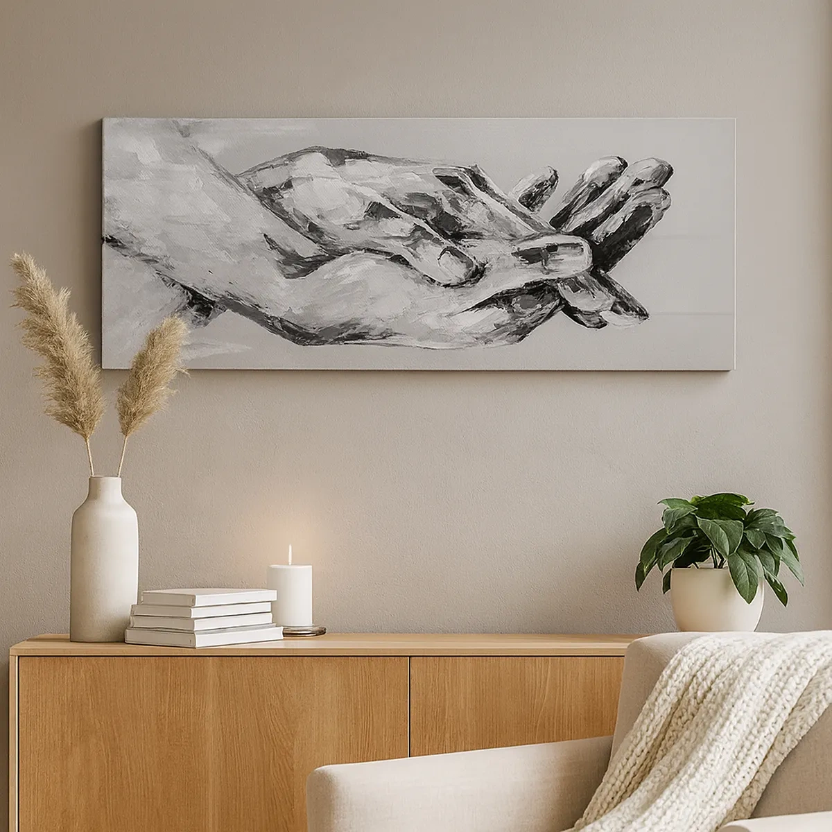 Quadro su tela - Stampe su Tela - Inizio... - 30x30 cm