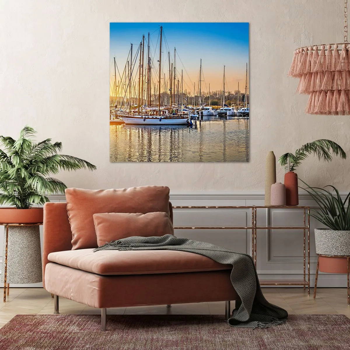 Quadro su tela - Stampe su Tela - Anche il vento va a dormire - 30x30 cm