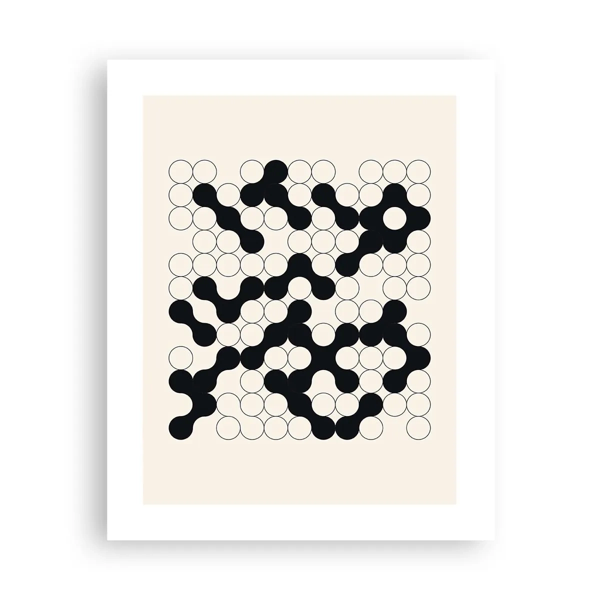 Poster - Gioco cinese: variazione - 40x50 cm