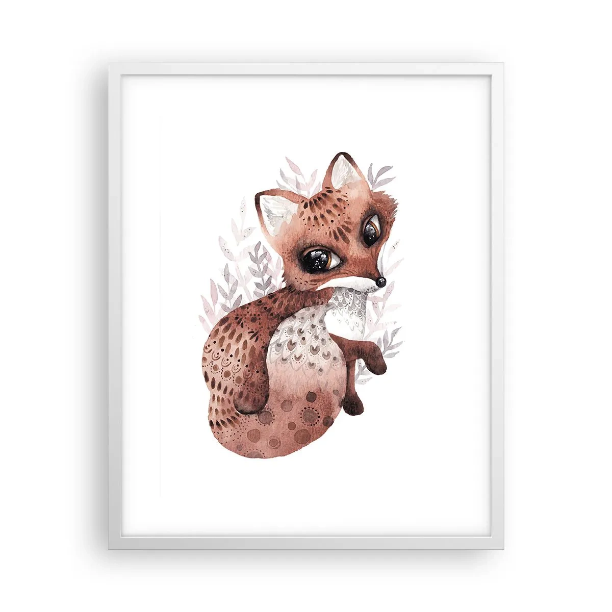 Poster in cornice bianca - Semplicemente da amare - 40x50 cm