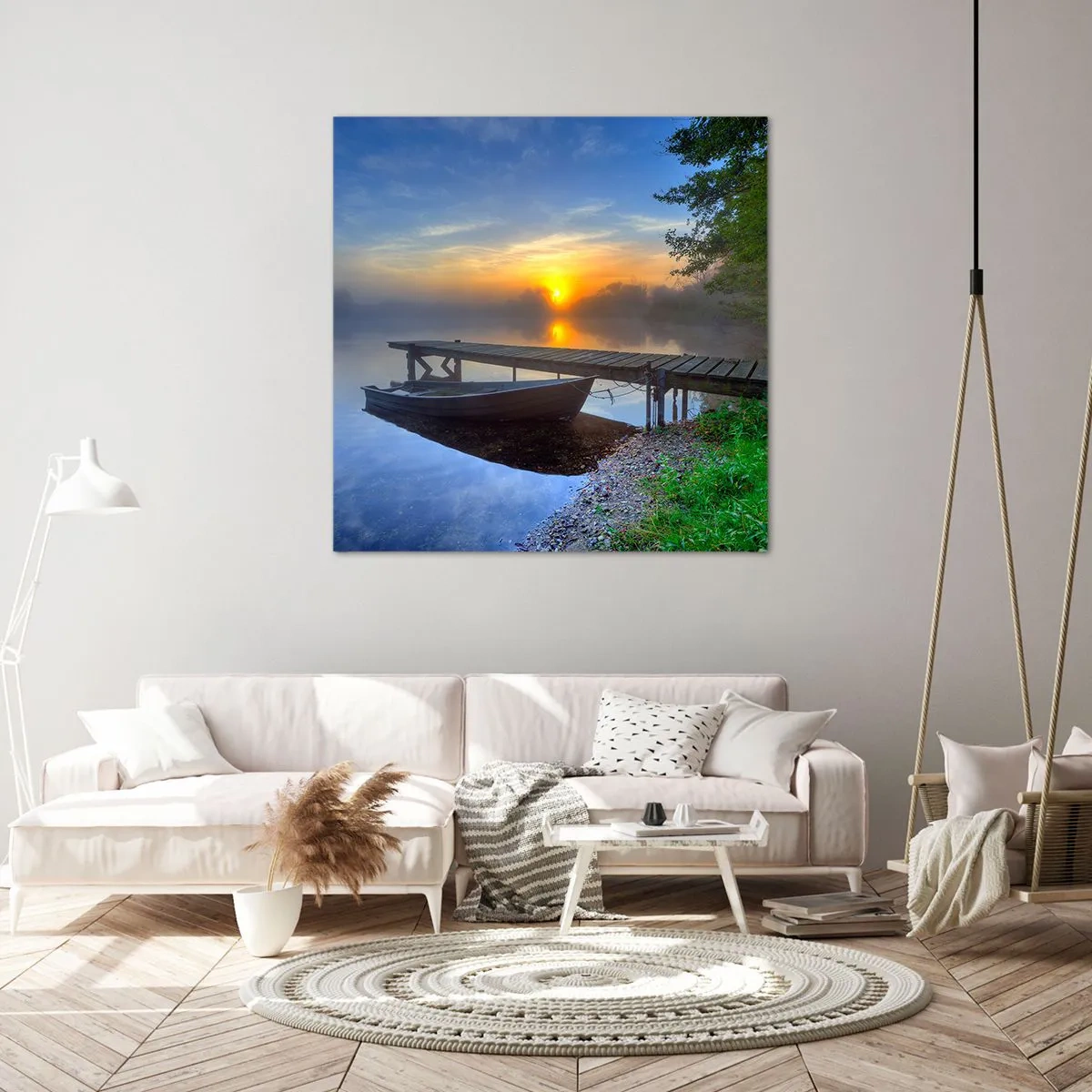 Quadro su tela - Stampe su Tela - Come la normalità diventa magica - 60x60 cm