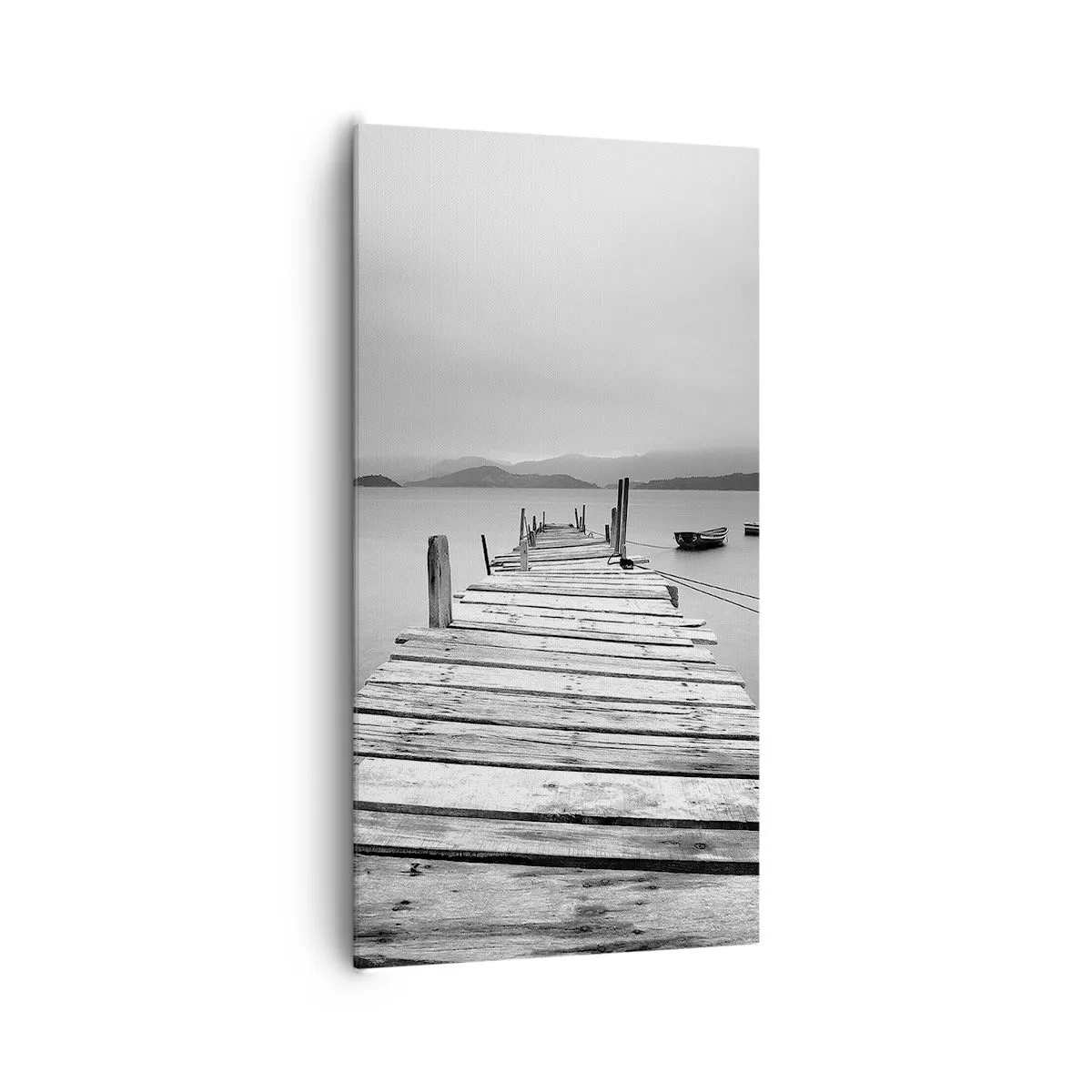 Quadro su tela - Stampe su Tela - Dietro i monti, dietro i mari - 65x120 cm