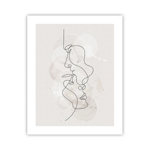 Poster - Intrecciati in un abbraccio - 40x50 cm