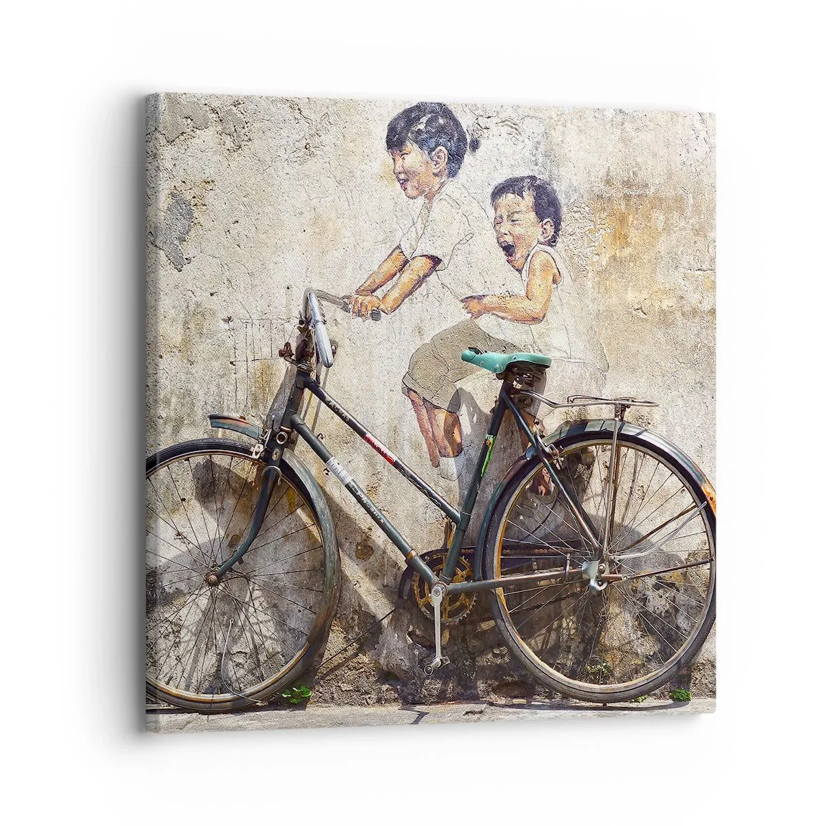 Quadro su tela - Stampe su Tela - Vero o falso? - 30x30 cm