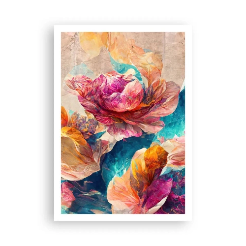 Poster - Lo splendore colorato del bouquet - 70x100 cm