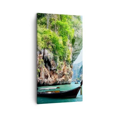 Quadro su tela - Stampe su Tela - Invito a un viaggio esotico - 45x80 cm