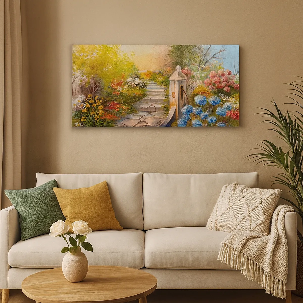 Quadro su tela - Stampe su Tela - In piena fioritura - 30x30 cm