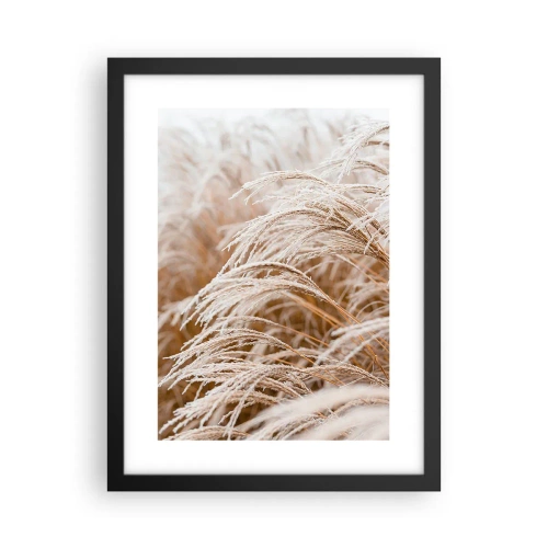 Poster in cornice nera - Inchino al sole d'autunno - 30x40 cm