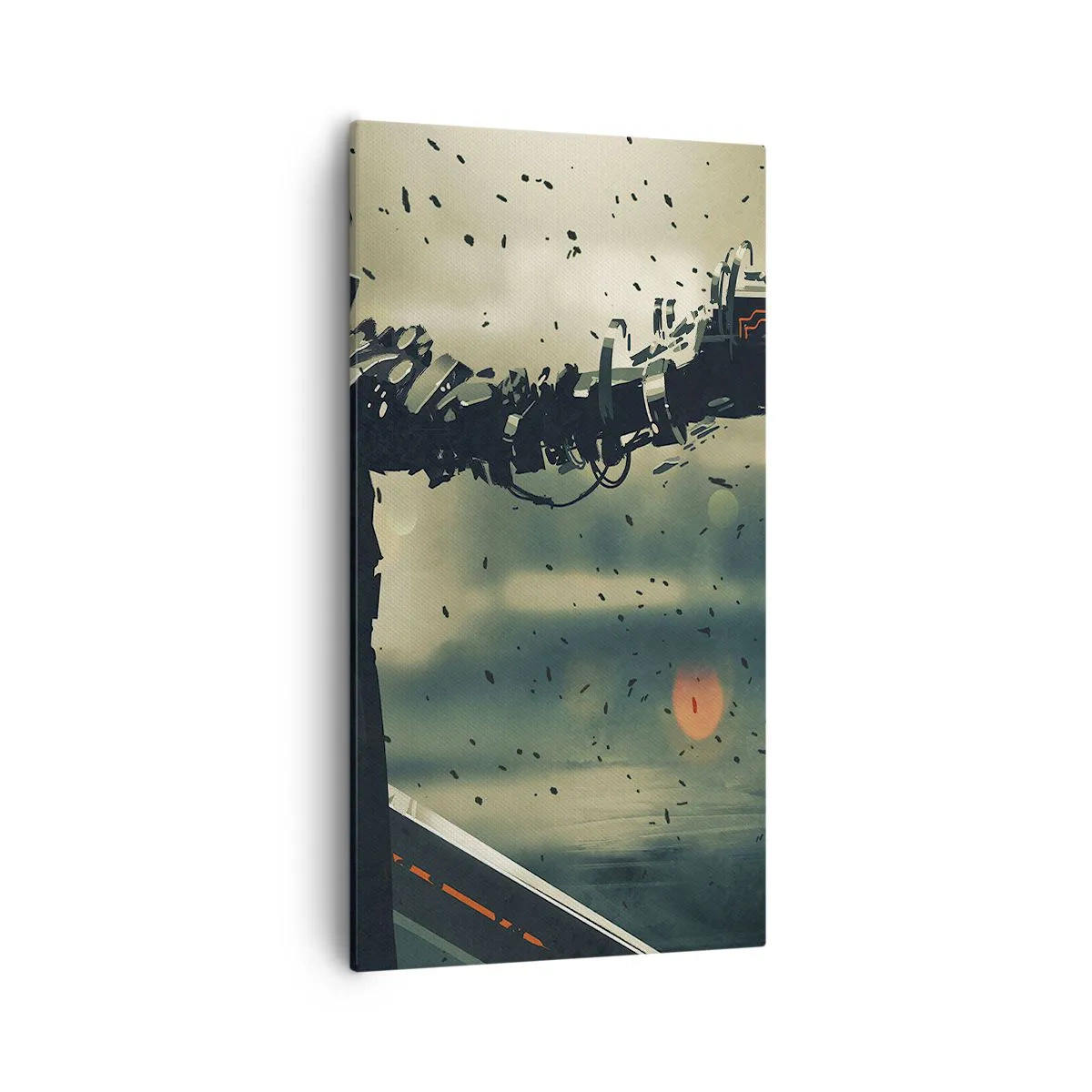 Quadro su tela - Stampe su Tela - L'arma assassina: il tuo Terminator - 55x100 cm