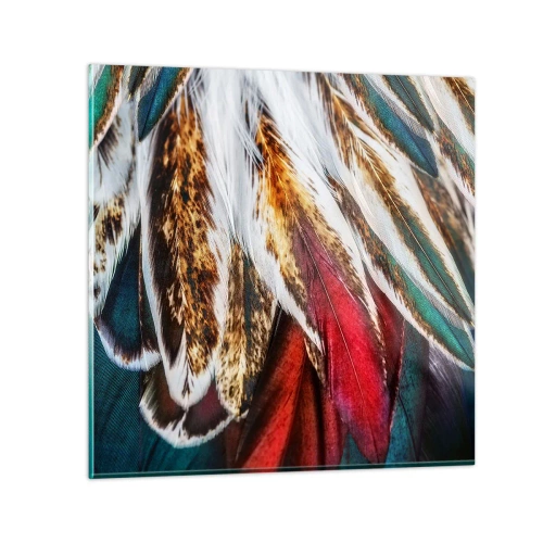 Quadro su vetro - I misteri del volo - 60x60 cm