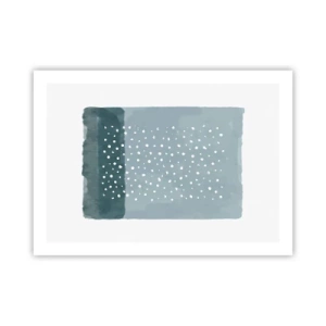 Poster - Spuntate nel blu - 70x50 cm