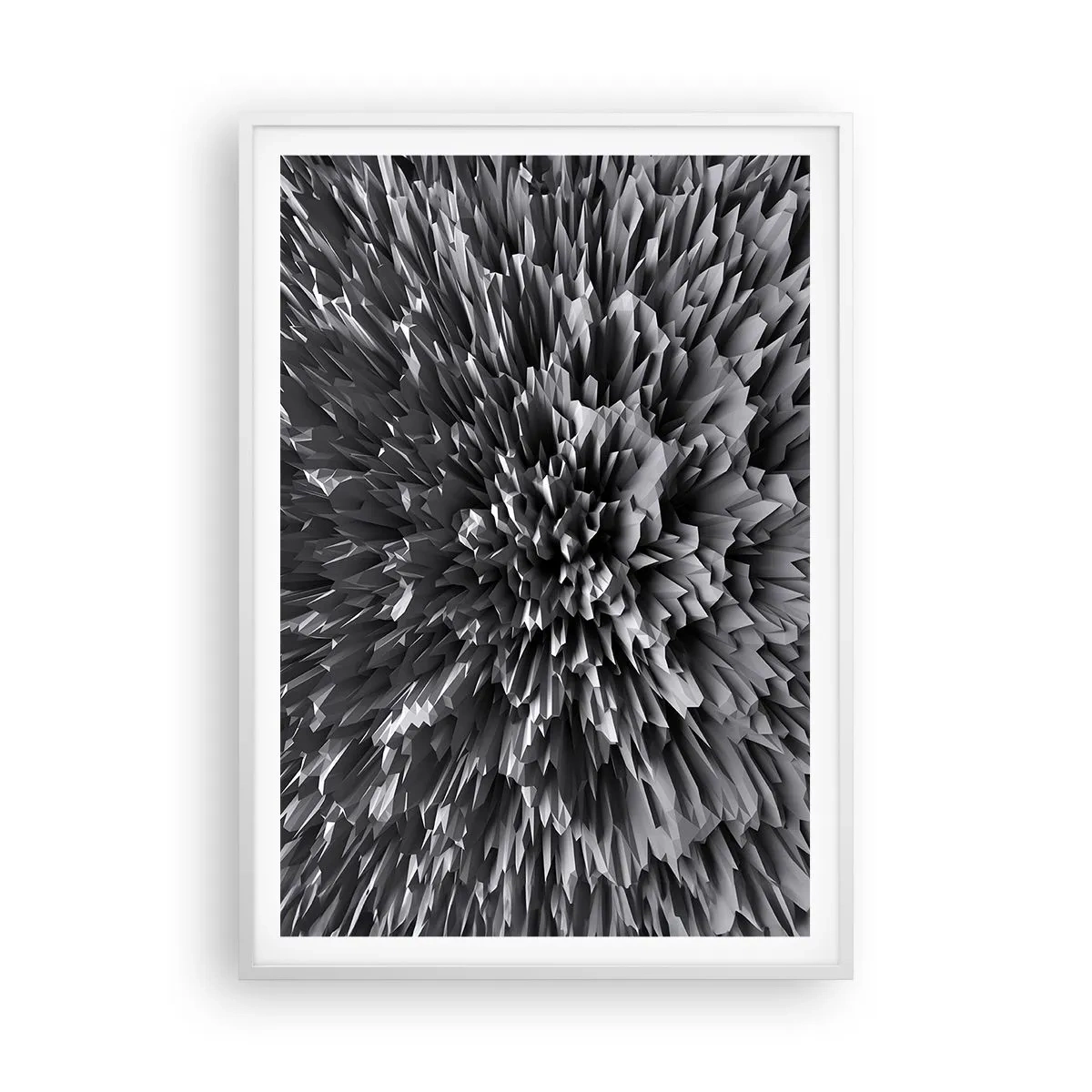 Poster in cornice bianca - Spigolosità massima - 70x100 cm