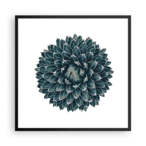 Poster in cornice nera - La stella del deserto - 60x60 cm