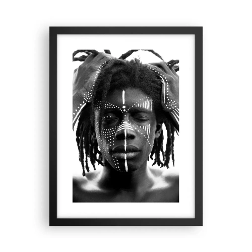 Poster in cornice nera - Dove sei? - 30x40 cm