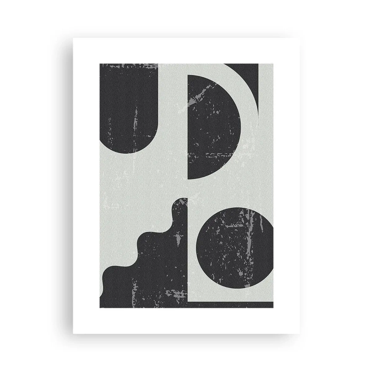 Poster - Composizione sopra e sotto - 30x40 cm