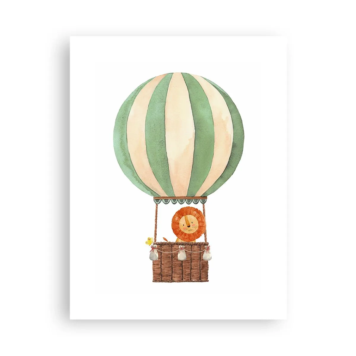 Poster - I viaggi del leone - 30x40 cm