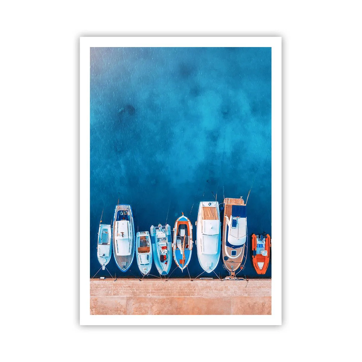 Poster - In una fila - 70x100 cm