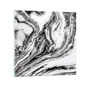 Quadro su vetro - All'inizio vi era il caos - 30x30 cm